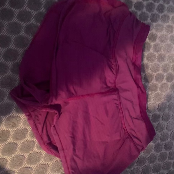 lululemon athletica Pants - Lulu lemon magenta/purple shorts